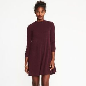 Mock Neck Sweater Dress